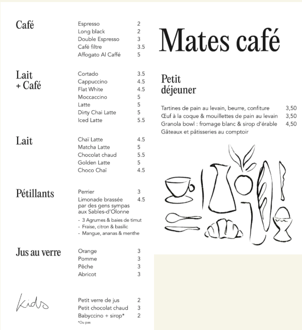 mates cafe